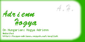 adrienn hogya business card